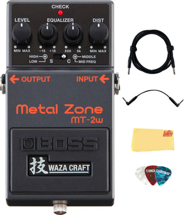 Boss MT-2W Waza Metal Zone w/ Instrument Cable