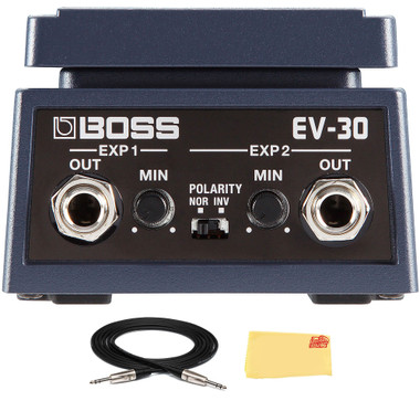 Boss EV-30 Dual Expression Pedal w/ TRS Cable