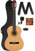 Fender Squier SA-150N Classical Acoustic Guitar - Natural w/ Gig Bag