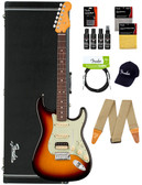 Fender American Ultra Stratocaster HSS - Ultraburst w/ Guitar Cleaning Kit