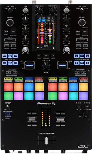 Pioneer DJ DJM-S11 2-Channel Mixer for Serato DJ