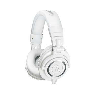 Audio-Technica ATH-M50x Professional Monitor Headphones - White