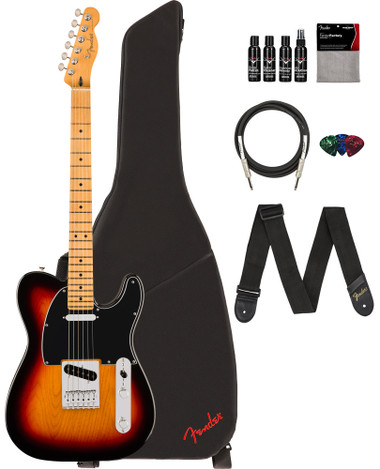 Fender Player II Telecaster - 3-Color Sunburst w/ Cleaning Kit