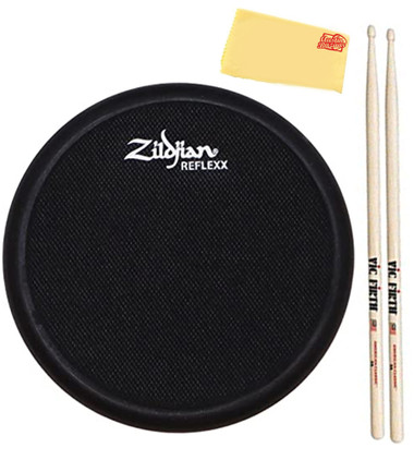 Zildjian Reflexx Conditioning Practice Pad - 6 Inch w/ Drumsticks