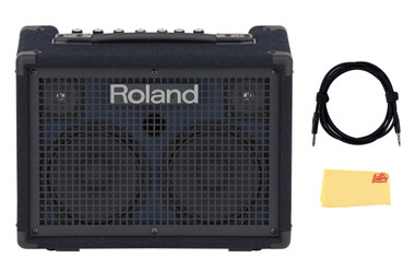 Roland KC-220 Battery-Powered Stereo Keyboard Amplifier w/ Instrument Cable