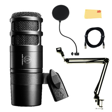 Audio-Technica AT2040 Hypercardioid Dynamic Microphone w/ Pop Filter