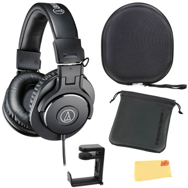 Audio-Technica ATH-M30x Professional Monitor Headphones w/ Case