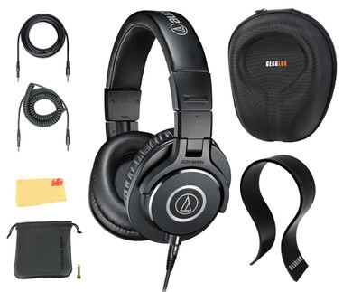 Audio-Technica ATH-M40x Professional Monitor Headphones w/ Case