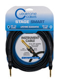 Cleartone 20-Foot Stage Smart Instrument Cable, Straight-Straight, 20 AWG - 1 Pack