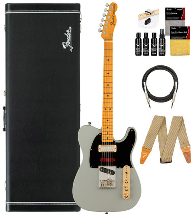 Fender Brent Mason Telecaster - Primer Gray w/ Guitar Cleaning Kit