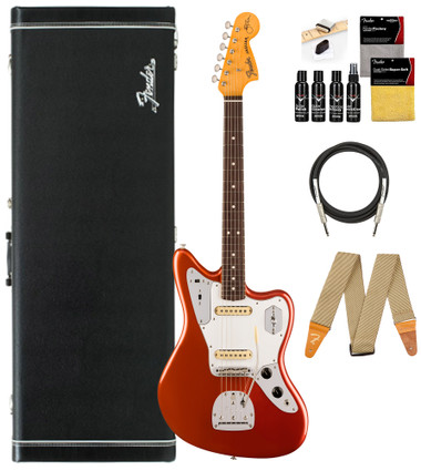 Fender Johnny Marr Jaguar - Metallic KO w/ Guitar Cleaning Kit
