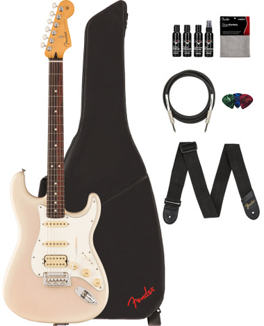 Fender Player II Stratocaster HSS - White Blonde w/ Cleaning Kit