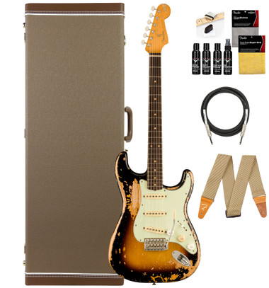Fender Mike McCready Stratocaster - 3-Color Sunburst w/ Guitar Cleaning Kit