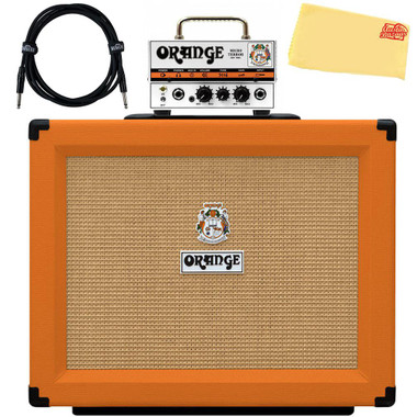 た*く様 ORANGE Micro Terror Cabinet Speaker Orange Micro Terror Head and PPC108 Cabinet | Sweetwater