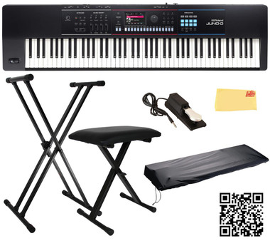 Roland JUNO-D8 88-Key Synthesizer w/ Adjustable Stand