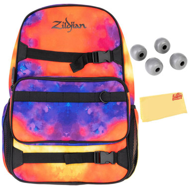 Zildjian Student Backpack - Orange Burst w/ Practice Tips