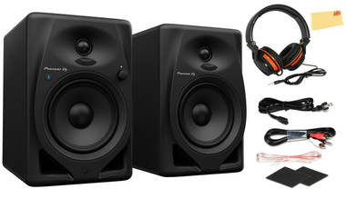 Pioneer DM-50D-BT 5-Inch Desktop Active Bluetooth Monitor Speaker