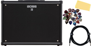 Boss Katana 2x12-Inch Guitar Amplifier Cabinet w/ Instrument Cable
