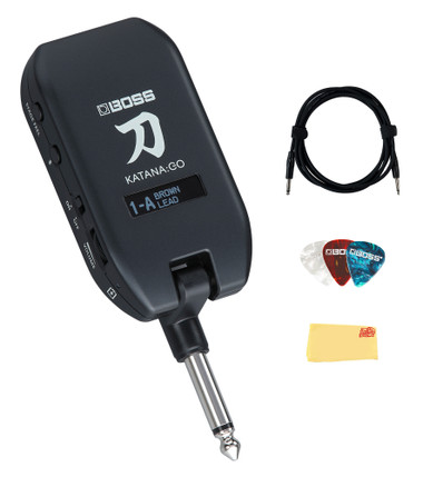 Boss Katana:Go Personal Headphone Guitar Amplifier w/ Instrument Cable