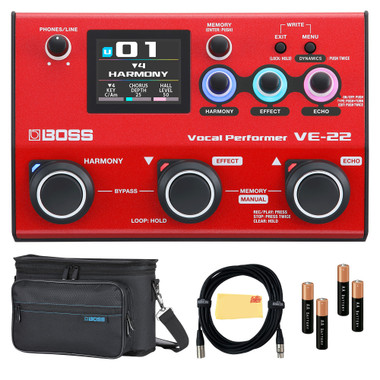 Boss VE-22 Vocal Performer w/ Carrying Case