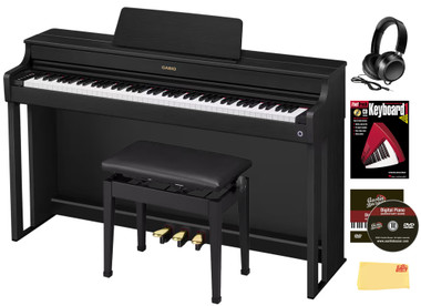 Casio AP-300 Celviano 88-Key Digital Piano - Black w/ Furniture Bench