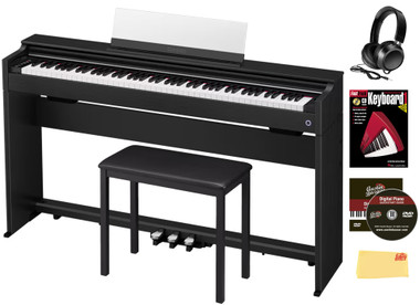 Casio AP-S200 Celviano 88-Key Digital Piano - Black w/ Furniture Bench