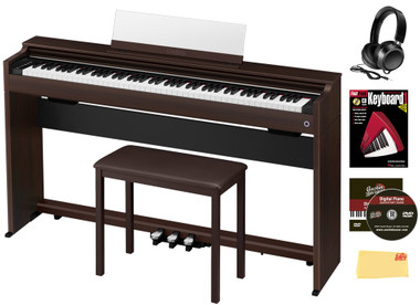 Casio AP-S200 Celviano 88-Key Digital Piano - Brown w/ Furniture Bench