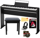 Casio PX-S3100 Privia Slim Digital Piano - Black w/ CS-68 Stand
