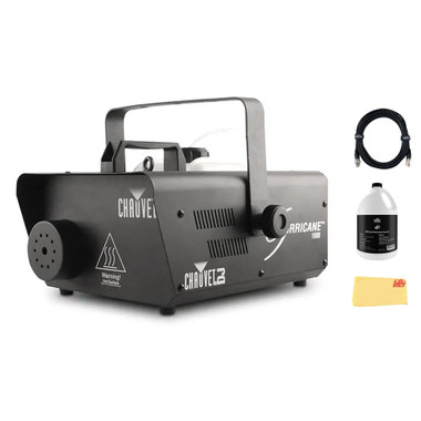 Chauvet DJ Hurricane 1600 Fog Machine w/ Haze Fluid