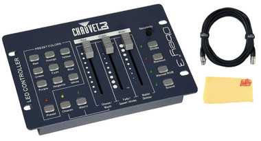 Chauvet Obey 3 DMX-512 LED Light Controller w/ DMX Cable