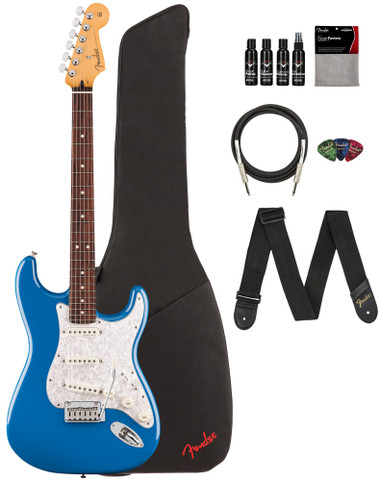 Fender Player II Modified Stratocaster - Electric Blue w/ Cleaning Kit
