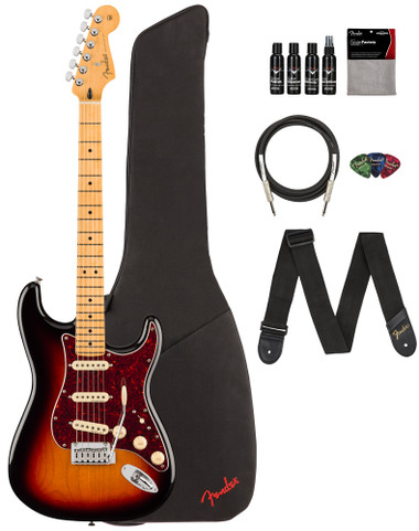 Fender Player II Modified Stratocaster - 3-Color Sunburst w/ Cleaning Kit