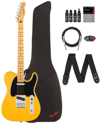 Fender Player II Modified Telecaster - Sunshine Yellow w/ Cleaning Kit