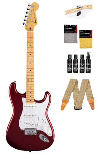 Fender Standard Stratocaster - Candy Cola w/ Guitar Cleaning Kit