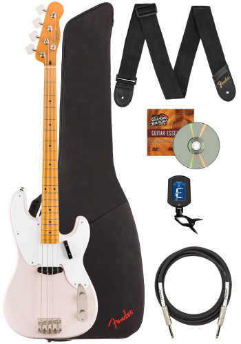Fender Squier Classic Vibe '50s Precision Bass - White Blonde w/ Gig Bag