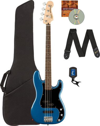 Fender Squier Affinity Precision Bass PJ - Lake Placid Blue w/ Gig Bag