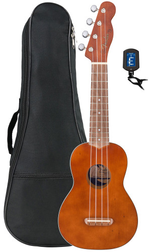 Fender Venice Soprano Ukulele - Natural w/ Gig Bag