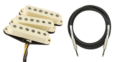 Fender Eric Johnson Signature Stratocaster Pickups w/ Instrument Cable
