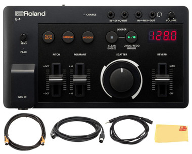 Roland Aira Compact E-4 Voice Tweaker w/ MIDI Cable