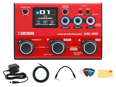 Boss VE-22 Vocal Performer w/ Power Supply