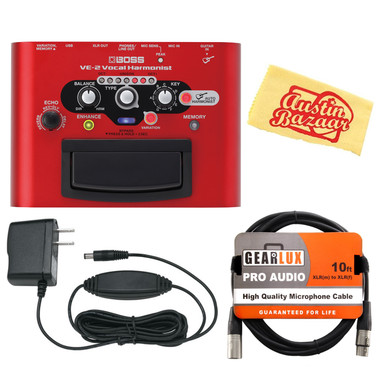 Boss VE-2 Vocal Harmonist w/ Power Supply