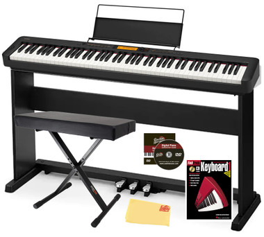 Casio CDP-S360 88-Key Compact Digital Piano w/ CS-470P Stand