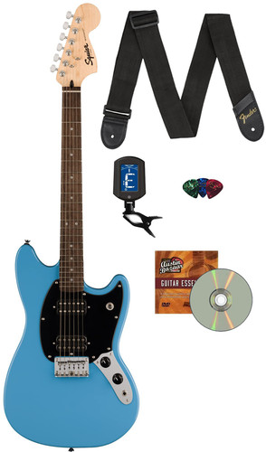 Fender Squier Sonic Mustang HH, Laurel Fingerboard - California Blue w/ Tuner