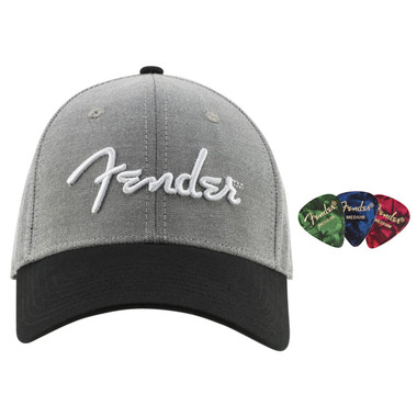 Fender Hipster Dad Hat w/ Picks