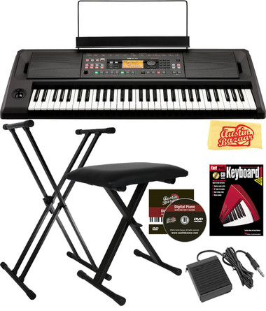 Korg EK-50L Limitless Entertainer Keyboard w/ Adjustable Stand