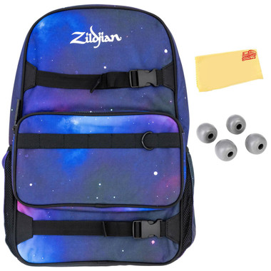 Zildjian Drum Accessory Backpack - Purple Galaxy w/ Practice Tips