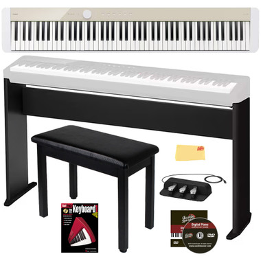 Casio PX-S1100 Privia Digital Piano - Mellow Beige w/ SP-34 Pedal