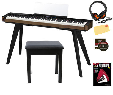 Casio PX-S6000 Privia Slim Digital Piano - Black w/ CS-90P Stand