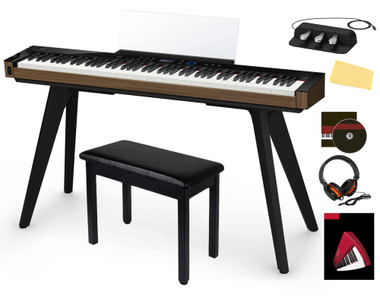 Casio PX-S6000 Privia Slim Digital Piano - Black w/ SP-34 Pedal
