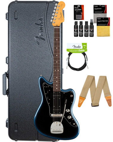 Fender American Professional II Jazzmaster - Dark Night w/ Cleaning Kit